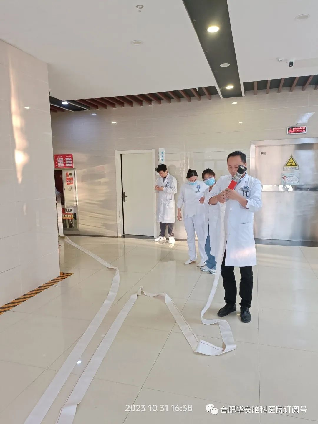 合肥华安脑科医院开展消防安全月 合肥华安脑科医院开展消防安全月
